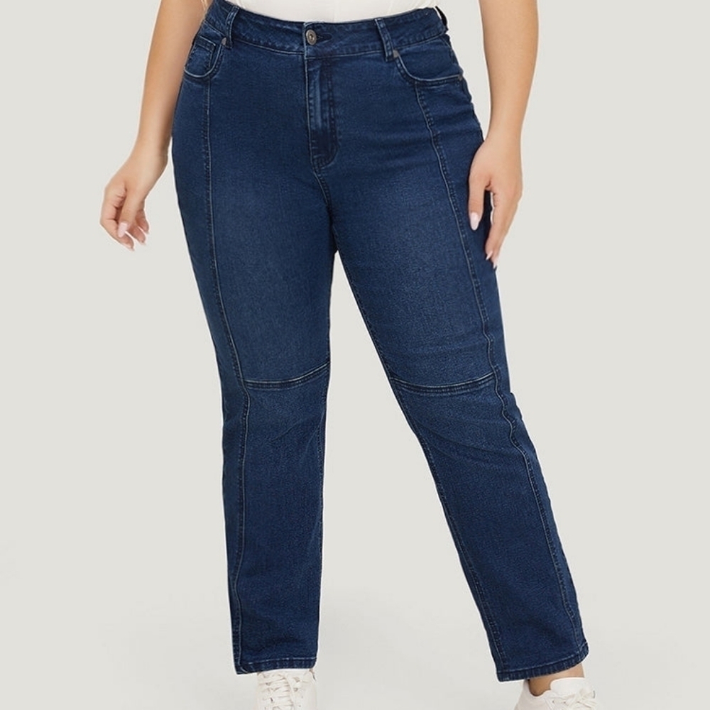 NWT BloomChic Patchwork Jeans Sz24